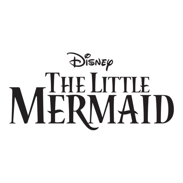 The Little Mermaid Logo PNG Vector