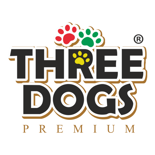 Three Dogs Logo PNG Vector