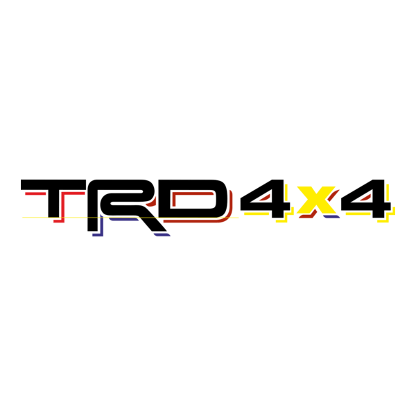 Toyota trd 4x4 Logo PNG Vector