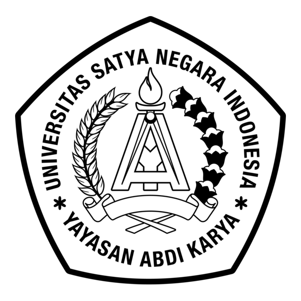 Universitas Satya Negara Indonesia Logo PNG Vector