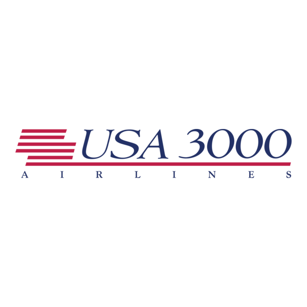 USA 3000 Airlines Logo PNG Vector