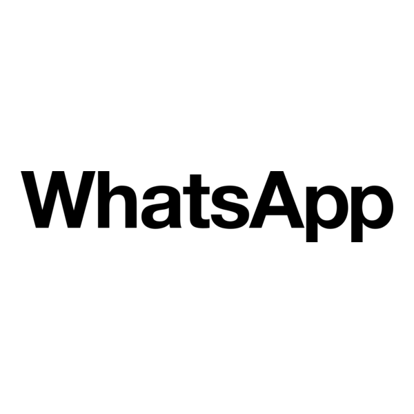 WHATSAPP BLACK Logo PNG Vector