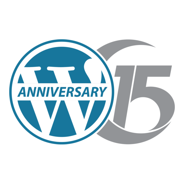 WordPress Anniversary Logo PNG Vector