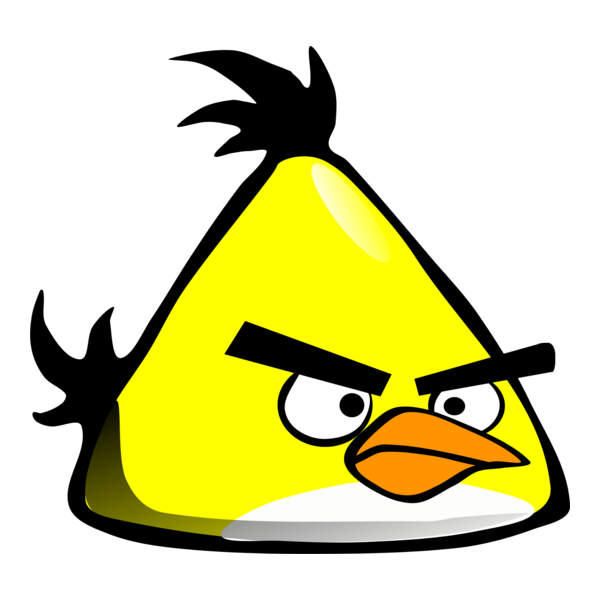 Yellow Bird Logo PNG Vector