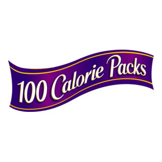 100 Calorie Packs Logo PNG Vector