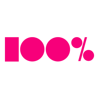 100% Records Logo PNG Vector