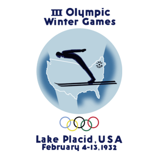 1932 Winter Olympics Logo PNG Vector
