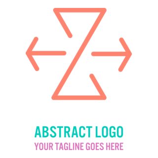 Abstract the letter z Logo PNG Vector