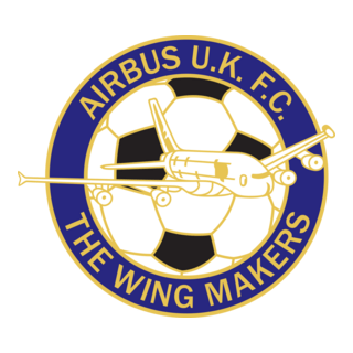 Airbus UK FC Broughton Logo PNG Vector