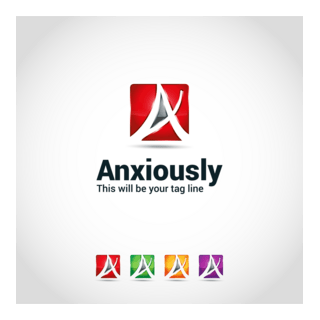 Anxiously Corporation Logo PNG Vector