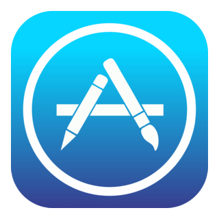 Apple App Store Logo PNG Vector