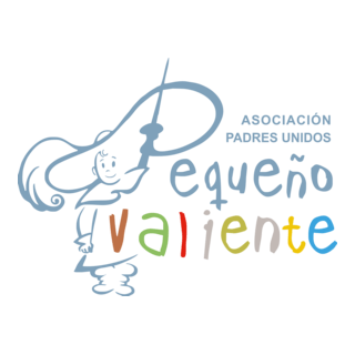 ASOC. Pares Unidos Pequeño Valiente Logo PNG Vector