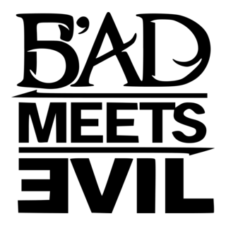 Bad Meets Evil Logo PNG Vector