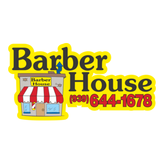 Barber House Logo PNG Vector