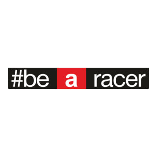 Be a Racer Logo PNG Vector