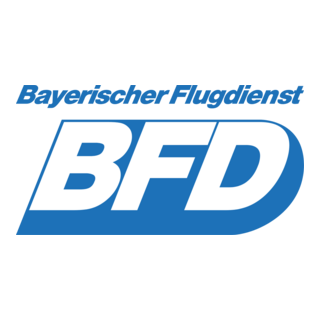 BFD Bayerischer Flugdienst Logo PNG Vector