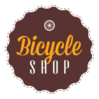 Bike badge shop Logo PNG Vector
