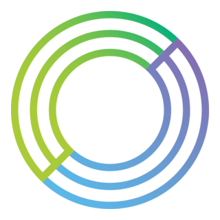 Circle Bitcoin Wallet Logo PNG Vector