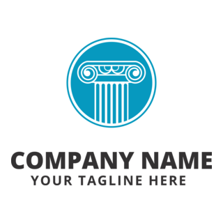 classic column Logo PNG Vector