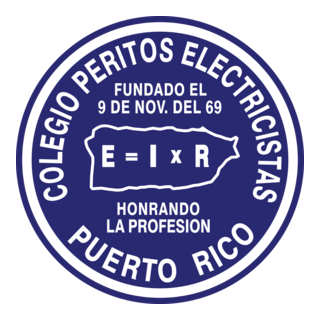 Colegio Peritos Electgrcistas Logo PNG Vector