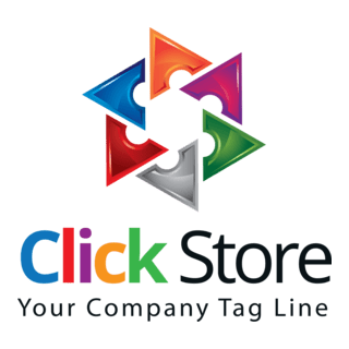 colorful bright star Logo PNG Vector