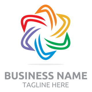 Coloured Business Logo PNG Vector