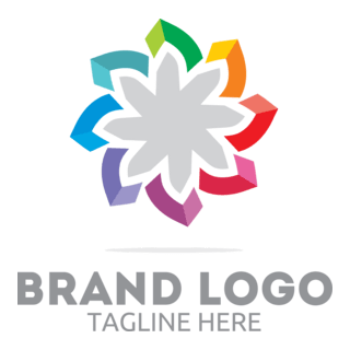 Coloured Business Logo PNG Vector
