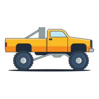 Coloured car Logo PNG Vector