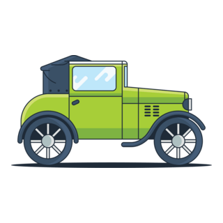 Coloured car Logo PNG Vector