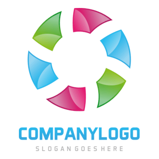 Coloured Company Logo PNG Vector