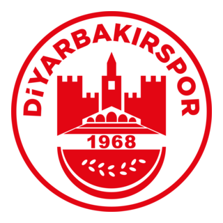 Diyarbakırspor Kırmızı Monocrome Logo PNG Vector