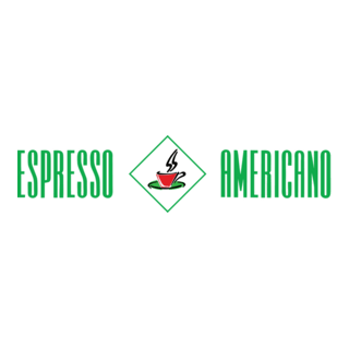 Espresso Americano Logo PNG Vector