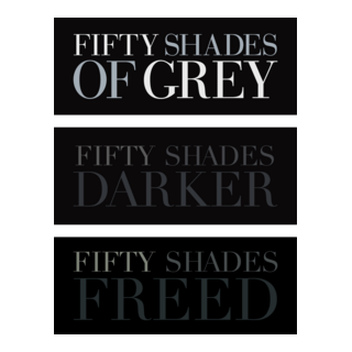 Ffty Shades Movies Logo PNG Vector