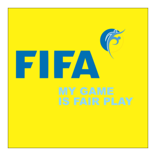 FIFA - MY GAME IS FAIR PLAY Logo PNG Vector