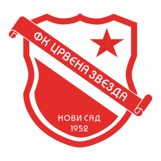 FK Crvena Zvezda Novi Sad Logo PNG Vector