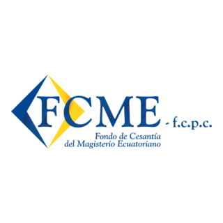 Fondo de Cesantía del Magisterio Ecuatoriano FCME Logo PNG Vector