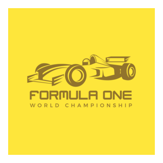 Formula 1 Racing car Logo PNG Vector