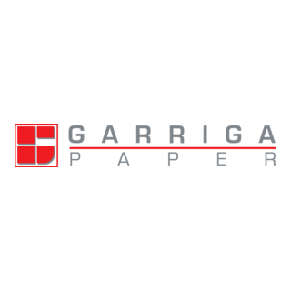 Garriga Paper Logo PNG Vector