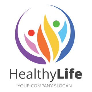 healthy lifestyle Logo PNG Vector