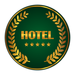 Hotel badge Logo PNG Vector