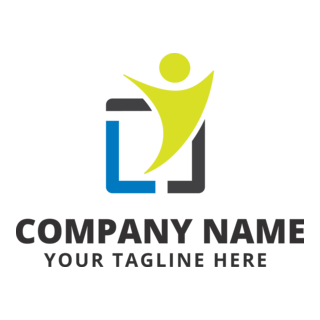 Human silhouette Logo PNG Vector