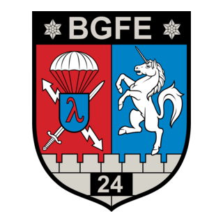 Insignia Hungary Army Regiment 24th BGFE Logo PNG Vector
