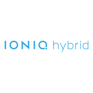Ioniq Hybrid Logo PNG Vector