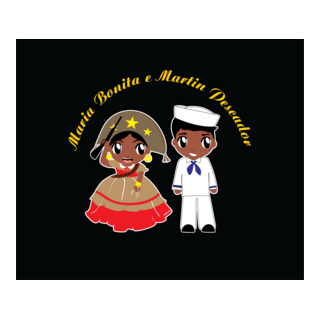 Maria Bonita e Martin Pescador Logo PNG Vector