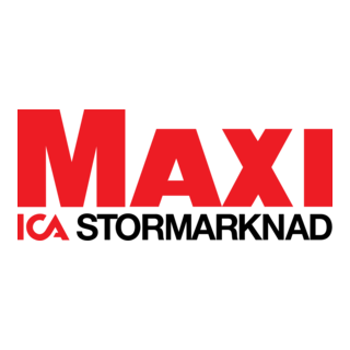 Maxi Ica Stormarknad Logo PNG Vector