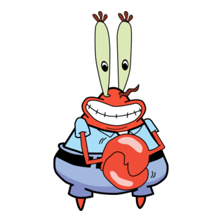 Mister Krabs Logo PNG Vector