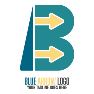 Modern letter b Logo PNG Vector