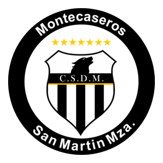 Montecaseros de San Martín Mendoza Logo PNG Vector