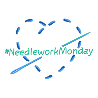 #NeedleworkMonday on steemit Logo PNG Vector
