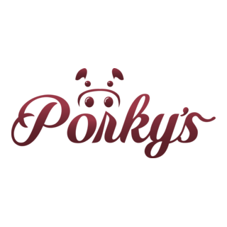 Porky's Restaurante Logo PNG Vector